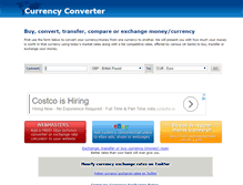 Tablet Screenshot of currencyconverter.55uk.net